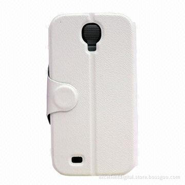 PU Leather Mobile Phone Cover for Samsung Galaxy S4 9500, Colorful, Nice Texture Grain Series